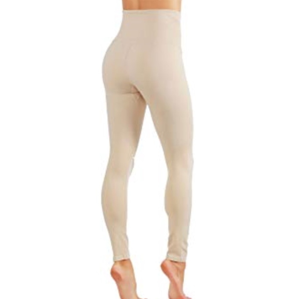 Workout two tone leggings 1004 color khaki - Picture 2 of 2